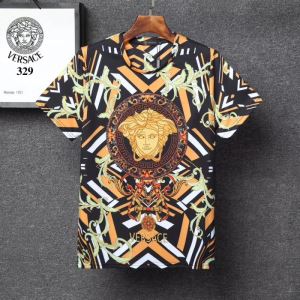 半袖Tシャツ 限定色がお目見え 多色可選 ヴェルサーチ 新作が見逃せない VERSACE 人気ランキング最高