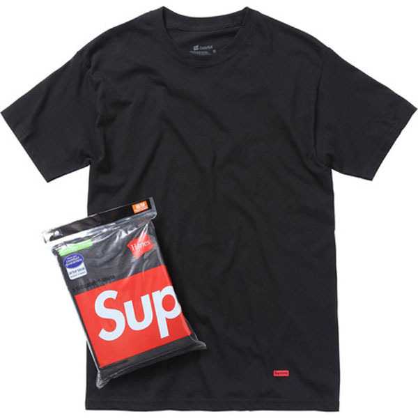 涼しげな印象のsupreme Hanes Tagless Tee 個性派 シュプリーム SUPREME 優しい肌触り半袖Tシャツ 3色可選