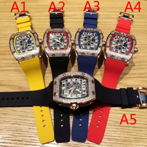 男性用腕時計 多色可選 18ＳＳ美品 リシャールミル RICHARD MILLE 多色可選 超目玉新作 機械式自動巻き