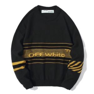 20新作です 2色可選 OffWhite オフホワイト絶対に見逃せない ニットウェア 海外限定ライン