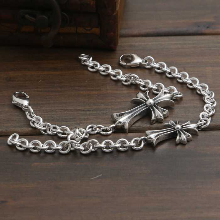 セレブ風 2020 クロムハーツ CHROME HEARTS シルバー925 ブレスレット