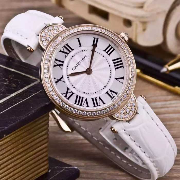 2020 CARTIER カルティエ 存在感のある サファイヤクリスタル風防 スイスムーブメント 女性用腕時計 8色可選