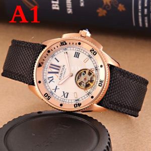 数量限定再入荷 機械式自動巻き カルティエ CARTIER 18ＳＳ美品多色可選 男性用腕時計