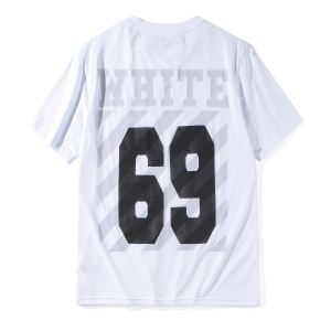 ストリートファッション すっかり定番化半袖Tシャツ OffWhite オフホワイト 2色可選