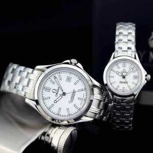 高級感演出 2020 OMEGA オメガ クオーツ ムーブメント サファイヤクリスタル風防 恋人腕時計 5色可選