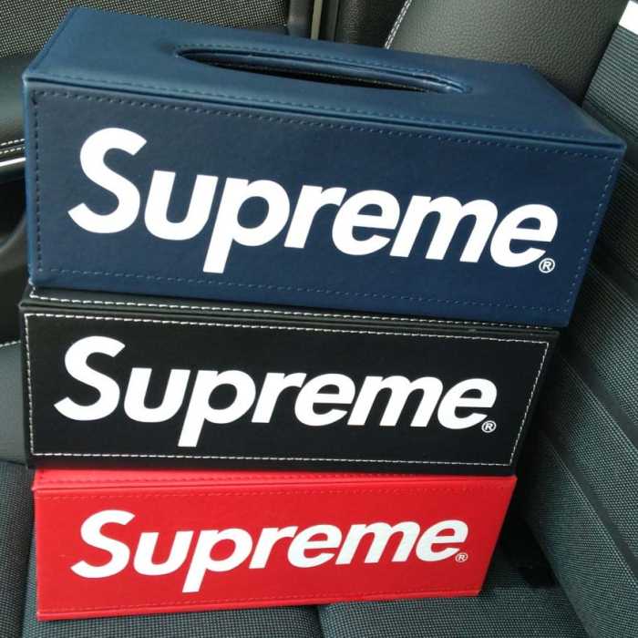 2020 大注目 シュプリーム SUPREME ティッシュペーパー ボックス 3色可選