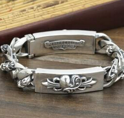 可愛 2020 CHROME HEARTS クロムハーツ シルバー925 ブレスレット