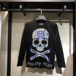 シンプルに着こなしたい PHILIPP PLEIN 世界的に希少な2020秋冬新作長袖Tシャツ フィリッププレイン