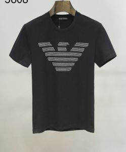 海外でも大人気 2色可選 アルマーニ 取り入れやすい ARMANI 確定となる上品 半袖Tシャツ 最もオススメ