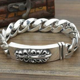 今季セール 2020 CHROME HEARTS クロムハーツ シルバー925 ブレスレット