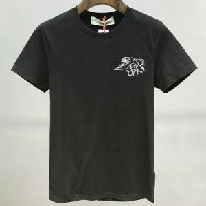質の高い新品 OffWhite 2色可選 オフホワイト 2020年春夏コレクション 半袖Tシャツ 注目されている