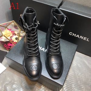 2020トレンドカラー秋冬セール 2色可選 レザーブーツ おしゃれに秋を迎えるために シャネル CHANEL 人気ブランドの秋冬新色