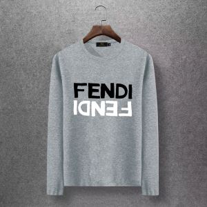 おしゃれさんはいち早く取り 20202020秋冬流行色紹介 フェンディ FENDI 長袖Tシャツ 4色可選