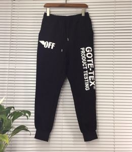 優しい雰囲気スタイリッシュに OffWhite オフホワイト スエットパンツ2020年春夏シーズンの人気