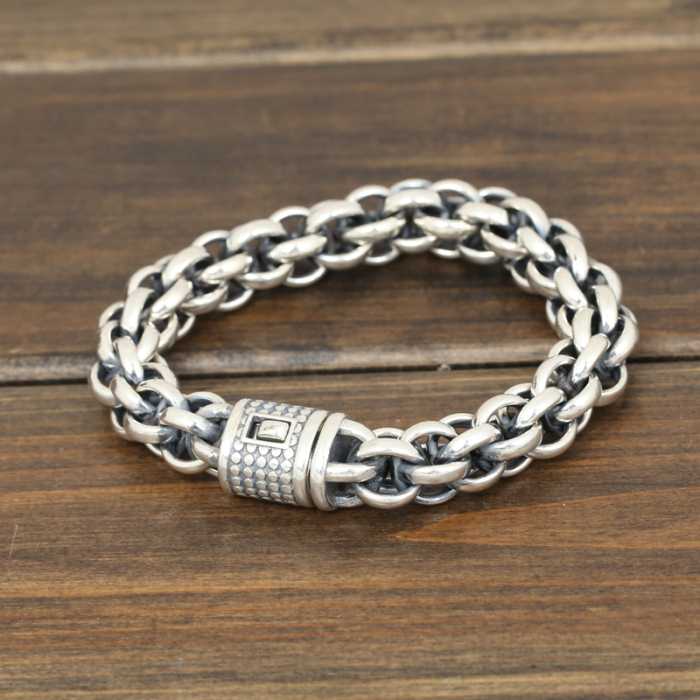 個性的なデザイン 2020 クロムハーツ CHROME HEARTS シルバー925 ブレスレット