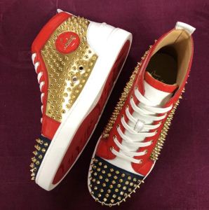 人気急上昇中 ハイトップシューズ クリスチャンルブタン Christian Louboutin スニーカー、靴 美品入手困難