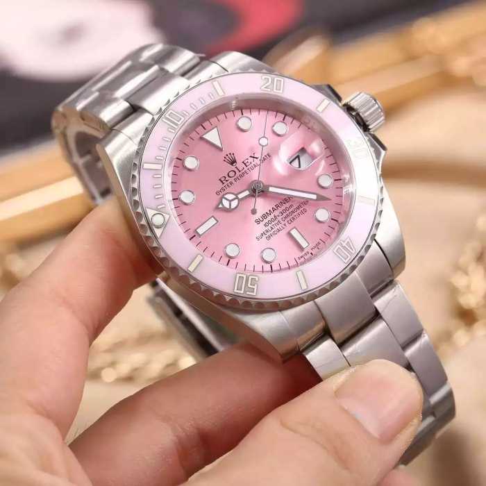 存在感のある2020 ロレックス ROLEX 機械式自動巻きムーブメント 女性用腕時計 2色可選