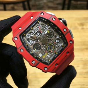絶妙な新商品 リシャールミル RICHARD MILLE 機械式自動巻き男性用腕時計 3色可選 春夏超人気の最新作