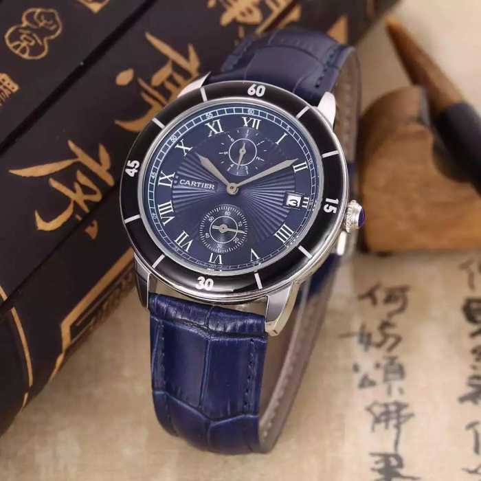 人気商品 カルティエCARTIER 存在感を感じさせる腕時計 日本製クオーツ 多色選択可
