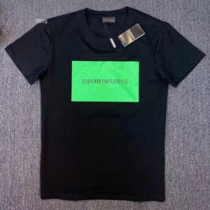 3色可選 普段使いにも最適なアイテム 半袖Tシャツ ストリート感あふれ アルマーニ ARMANI 安心安全人気通販