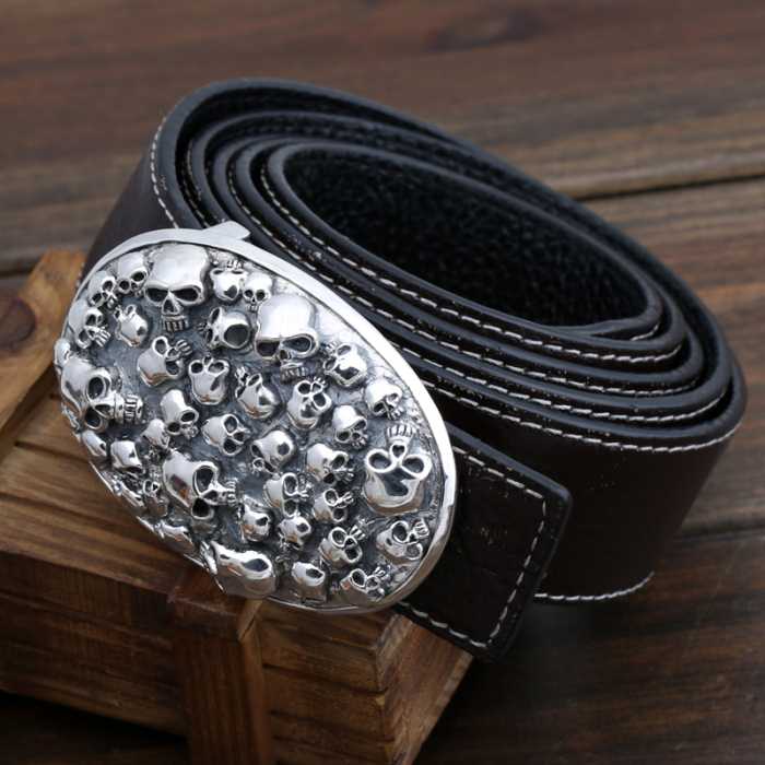 2020 希少価値大 クロムハーツ CHROME HEARTS シルバー925 ベルト