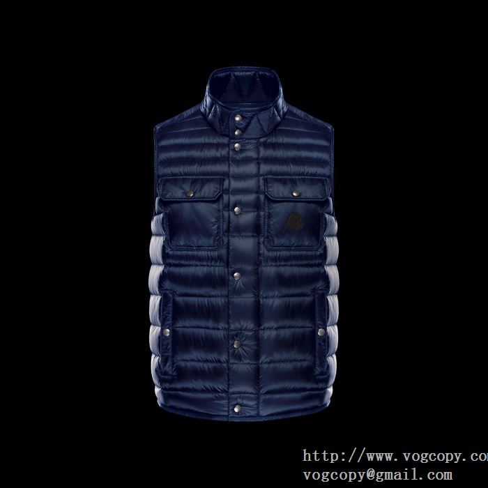 風も通さない ダウンジャケット首胸ロゴ MONCLER モンクレール 2020秋冬
