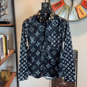 30代男性にヴィトン シャツ おすすめ2020年春限定モノグラム Louis Vuitton コピー おしゃれ トップス 上品に着こなし