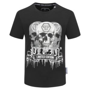 半袖Tシャツ スタイルアップ フィリッププレイン 2色可選 2020モデル PHILIPP PLEIN ストリート感あふれ