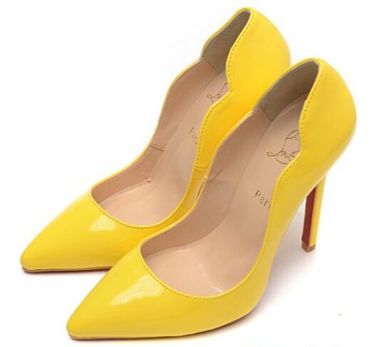 希少価値大2020Christian Louboutinクリスチャンルブタン偽物 エナメル革 ハイヒール ヒール高さ12CM