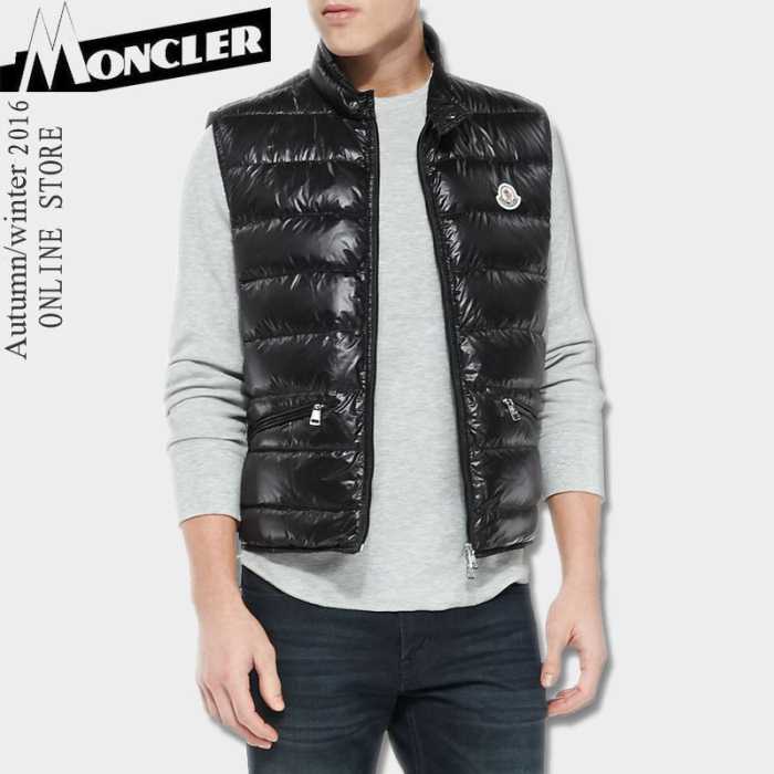 個性派 2020秋冬 MONCLER モンクレール 綿入れ 2色可選 肌触りが特徴のダウンベスト