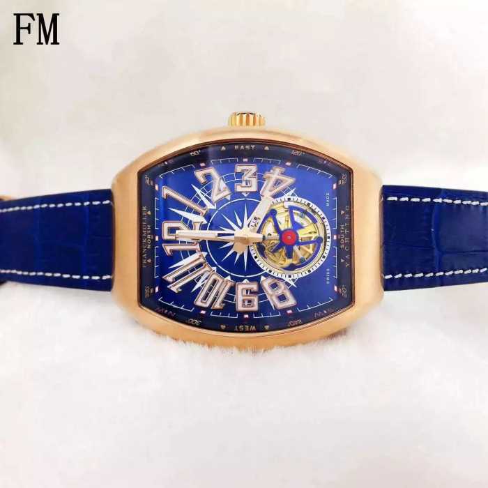 重宝するアイテム 2020 フランクミュラーFRANCK MULLER 輸入機械式自動巻きムーブメント 男性用腕時計 4色可選