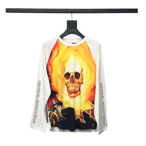 大人カジュアル夏ファッション2020 SUPREME Tシャツ長袖 オシャレ印象で人気の高い 2色可選