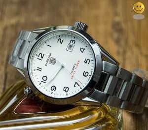 首胸ロゴ 2020 TAG HEUER タグホイヤー ステンレス 3針クロノグラフ 日付表示 男性用腕時計 3色可選