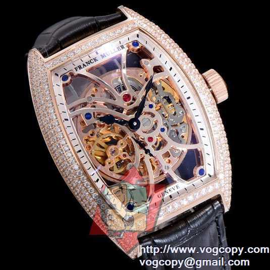 サイズ豊富 FRANCK MULLER 2020春夏 男性用腕時計 多色選択可 透かし彫りムーブメント