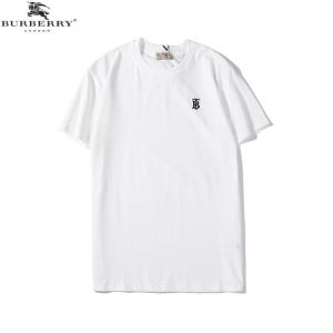 春夏コレクション新品　3色可選　バーバリー BURBERRY　普段見ないデザインばかり　半袖Tシャツ