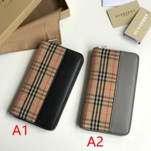 春夏のトレンドアイテム 2020夏ファション新品 バーバリー BURBERRY 財布ウォレッ 2色可選