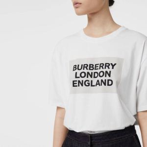バーバリー BURBERRY Tシャツティーシャツ 2色可選 2020年の夏のマスト スタイルを綺麗に