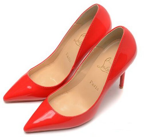 超特価 2020 Christian Louboutinクリスチャンルブタン 偽物 エナメル革 細とハイヒール パンプス