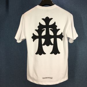 2020話題の商品 2色可選 半袖Tシャツ クロムハーツ 飽きもこないデザイン CHROME HEARTS