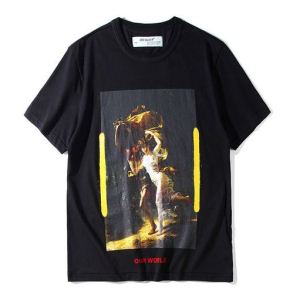 ファッション度アップ半袖Tシャツ OffWhite オフホワイト 2色可選ミックス感が溢れる