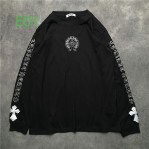 20SSトレンド 長袖 ロンT 2色可選 確定となる上品 クロムハーツ CHROME HEARTS