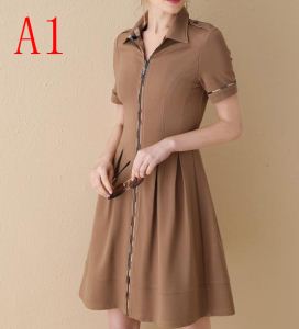 おしゃれな夏ファッション2020 春夏大人カジュアル バーバリー BURBERRY ワンピース 多色可選