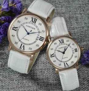 耐久性に優れ 2020 CARTIER カルティエ クオーツムーブメント 9色可選 恋人腕時計 21035
