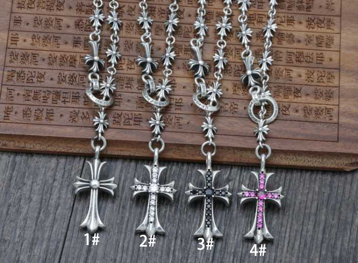 2020 愛らしさ抜群クロムハーツ CHROME HEARTS シルバー925 ネックレス 4色可選