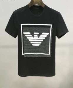 普段のファッション 半袖Tシャツ2色可選 20SS☆送料込 アルマーニ ARMANI 大人気のブランドの新作