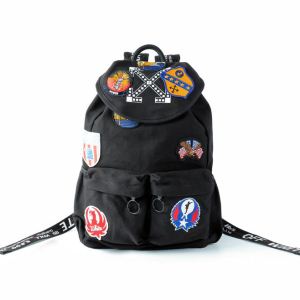 品質保証新作OffWhiteオフホワイト リュック コピーリュックサックメンズレディースバックパック大容量おしゃれブラック黒