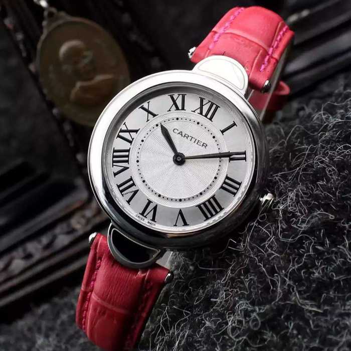 2020 CARTIER カルティエ オリジナル サファイヤクリスタル風防 女性用腕時計 多色選択可