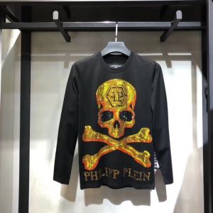 冬の人気ブランドとなった PHILIPP PLEIN フィリッププレイン 2020秋冬最安価格新品 長袖Tシャツ