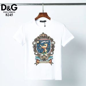 普段使いにも最適なアイテム 2色可選 半袖Tシャツ ストリート感あふれ ドルチェガッバーナ DolceGabbana