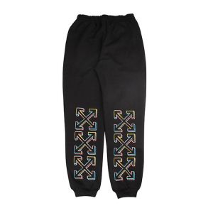 流行の注目ブランド OffWhite 柔らかな質感 2020新品入荷オフホワイトスエットパンツ